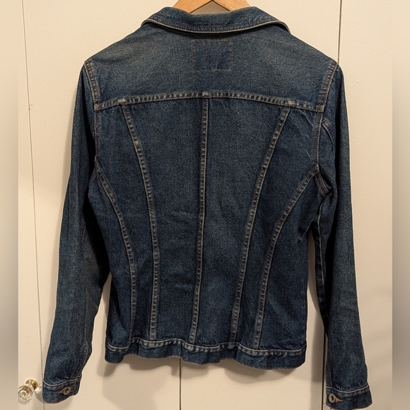 For Joseph Denim Jacket - Blue Jean Button Up Coat - Medium - Picture 7 of 11